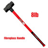 Truwerx 09986 8lb Sledge Hammer with Fibreglass Handle