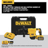 DeWalt DCH832X1 60V MAX FLEXVOLT Cordless Brushless 15Lbs. SDS Max Chipping Hammer Kit