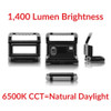 Truwerx 80168 15W 1400 Lumen Rechargeable LED Folding Work Light
