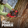 Milwaukee 2827-22 M18 FUEL Cordless Brushless 20 inch Dual Battery Chainsaw Kit