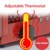 Truwerx 90600 4800W Construction Heater with Adjustable Thermostat