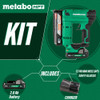 Metabo HPT NP1835DAM MultiVolt 18V Cordless 23 Gauge Pin Nailer Kit