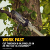 DeWalt DCPS671X1 FLEXVOLT 60V MAX Cordless Brushless 140 Inch Telescoping Pole Saw Kit
