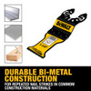 DeWalt DWA4258 PlungePoint 1-1/4 Inch Bi-Metal General-Purpose Oscillating Blade DeWalt DWA4258 PlungePoint 1-1/4 Inch Bi-Metal General-Purpose Oscillating Blade