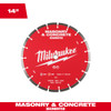 Milwaukee 49-93-9314 14 Inch Segmented Masonry & Concrete Diamond Blade