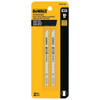 DeWalt DW3710H2 10 inch 6 TPI U-Shank Fine Finish Wood Cutting Jig Saw Blade - 2pk