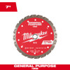 Milwaukee 49-93-9107 7 Inch DIAMOND MAX Turbo General Purpose Blade