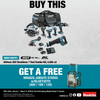 Makita DK0216G701 40V Max XGT 7-Tool Cordless Combo Kit