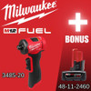 Milwaukee 3485-20 M12 FUEL Cordless 1/4 inch Right Angle Die Grinder (Tool Only)