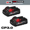 Milwaukee 48-11-1837 M18 REDLITHIUM HIGH OUTPUT CP3.0 Battery - 2pk