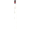 Truwerx 46196 1 inch x 31 inch x 36 inch SDS Max 4-Cutter Rotary Hammer Drill Bit