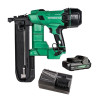 Metabo HPT N1808DAM 18V MultiVolt Cordless Brushless 16 Gauge 7/16 Inch Standard Crown Stapler Kit