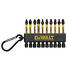 DeWalt 2 Inch Impact Ready Driver Bits - 10pk Mixed Bits