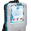 Makita VC0011GZ02 40V Max XGT Cordless Brushless 6L Backpack Vacuum Cleaner (Tool Only)