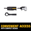 DeWalt DWAMRAFT FlexTorq 2-In-1 Right Angle Drill Adaptor