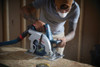 Bosch GKS18V-25CN PROFACTOR 18V Strong Arm Connected-Ready 7-14 Inch Circ Saw cutting (battery not included)