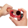 Milkwaukee 48-22-4251 1 inch Mini Copper Tubing Cutter cutting copper pipe