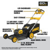 DeWalt DCMWSP700Y2-CA 60V MAX FLEXVOLT 21" Cordless Brushless RWD Self-Propelled Mower Kit