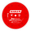 Diablo D1072CDC 10 Inch 72T TrexBlade Saw Blade for Composite and Plastic