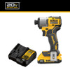 DeWalt DCF840B 20V MAX Cordless Brushless 1/4 Inch Impact Driver Kit