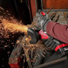Milwaukee 2881-20 M18 FUEL 4-1/2 inch / 5 inch Angle Grinder with Slide Switch cutting metal (battery sold separately)