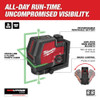 Milwaukee 3522-21 Green Cross-Line and Plumb Points Laser Level Kit with USB Rechargeable Battery