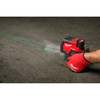 3622-20 M12 Green Cross-Line and Plumb Points Laser Level leveling worksite (battery sold separately)