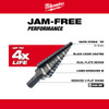 Milwaukee 48-89-9204 #4 Step Drill Bit (3/16 inch - 7/8 inch) - 12 Steps 1/16 inch increments Milwaukee 48-89-9204 #4 Step Drill Bit (3/16 inch - 7/8 inch) - 12 Steps 1/16 inch increments