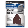 ROK 120 Grit Detail Sandpaper Sheets - 5pk