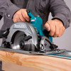 Makita HS003GZ 40V XGT Brushless 7-1/4 inch Circular Saw cutting wood (battery sold separately)