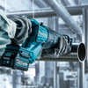 Makita JR001GZ  40V XGT Brushless Reciprocating Saw cutting metal pipe (battery sold separately)