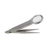 ROK 70102 3.5 inch Tweezers with Magnifier