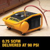 DeWalt D55140 1 Gallon, 135 PSI Max, Portable Trim Compressor DeWalt D55140 1 Gallon, 135 PSI Max, Portable Trim Compressor