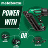 Metabo HPT NR3665DAM 36V MultiVolt Cordless 2-1/2 inch Metal Connector Nailer Kit Metabo HPT NR3665DAM 36V MultiVolt Cordless 2-1/2 inch Metal Connector Nailer Kit