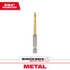 Milwaukee 48-89-4606 SHOCKWAVE 9/64 inch Titanium Drill Bits with RED HELIX - 2 Pack Milwaukee 48-89-4606 SHOCKWAVE 9/64 inch Titanium Drill Bits with RED HELIX - 2 Pack