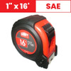 Summit ST20020 1 inch x 16 ft SAE Tape Measure
