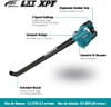 Makita DUB186Z 18V LXT Cordless Blower (Tool Only)