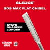 Milwaukee 48-62-4252 1 inch x 16 inch SDS MAX SLEDGE Flat Chisel