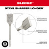Milwaukee 1-7/8in x 9-1/2in SDS PLUS SLEDGE Tile Chisel Milwaukee 1-7/8in x 9-1/2in SDS PLUS SLEDGE Tile Chisel