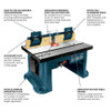 Bosch RA1181 27 Inch x 18 Inch Bench Top Router Table Bosch RA1181 27 Inch x 18 Inch Bench Top Router Table