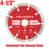 Truwerx 46010 4-1/2 inch Segmented Diamond Blade Truwerx 46010 4-1/2 inch Segmented Diamond Blade