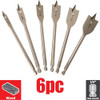 Truwerx 52500 6-piece Spade Drill Bit for Wood Set
