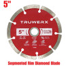 Truwerx 46006 5 inch Segmented Diamond Blade Truwerx 46006 5 inch Segmented Diamond Blade