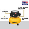 DeWalt DWFP55126 Heavy Duty 165 PSI Pancake Compressor