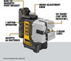 DeWalt DW088K Red Cross Line Laser