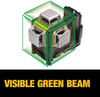 DeWalt DW089LG 12V MAX 3 x 360 Degree Green Line Laser