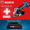 Bosch GWS18V-8N 18V 4 1/2 inch Angle Grinder with Slide Switch (Tool Only)