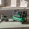 Metabo HPT EC36DAQ4 36V MultiVolt 2 Gallon Cordless Air Compressor with brad nailer and hose connector Metabo HPT EC36DAQ4 36V MultiVolt 2 Gallon Cordless Air Compressor with brad nailer and hose connector