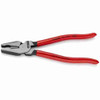 Knipex 9 inch High Leverage Combination Pliers looking at pliers with the jaw open Knipex 9 inch High Leverage Combination Pliers looking at pliers with the jaw open