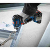 Bosch GSR18V-535FCB15 18V Cordless Chameleon Drill / Driver Kit with 5-In-1 Flexiclick System driving a screw into metal studs Bosch GSR18V-535FCB15 18V Cordless Chameleon Drill / Driver Kit with 5-In-1 Flexiclick System driving a screw into metal studs